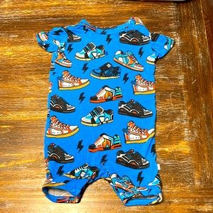 Posh Peanut Sneakers Romper 3-6 months